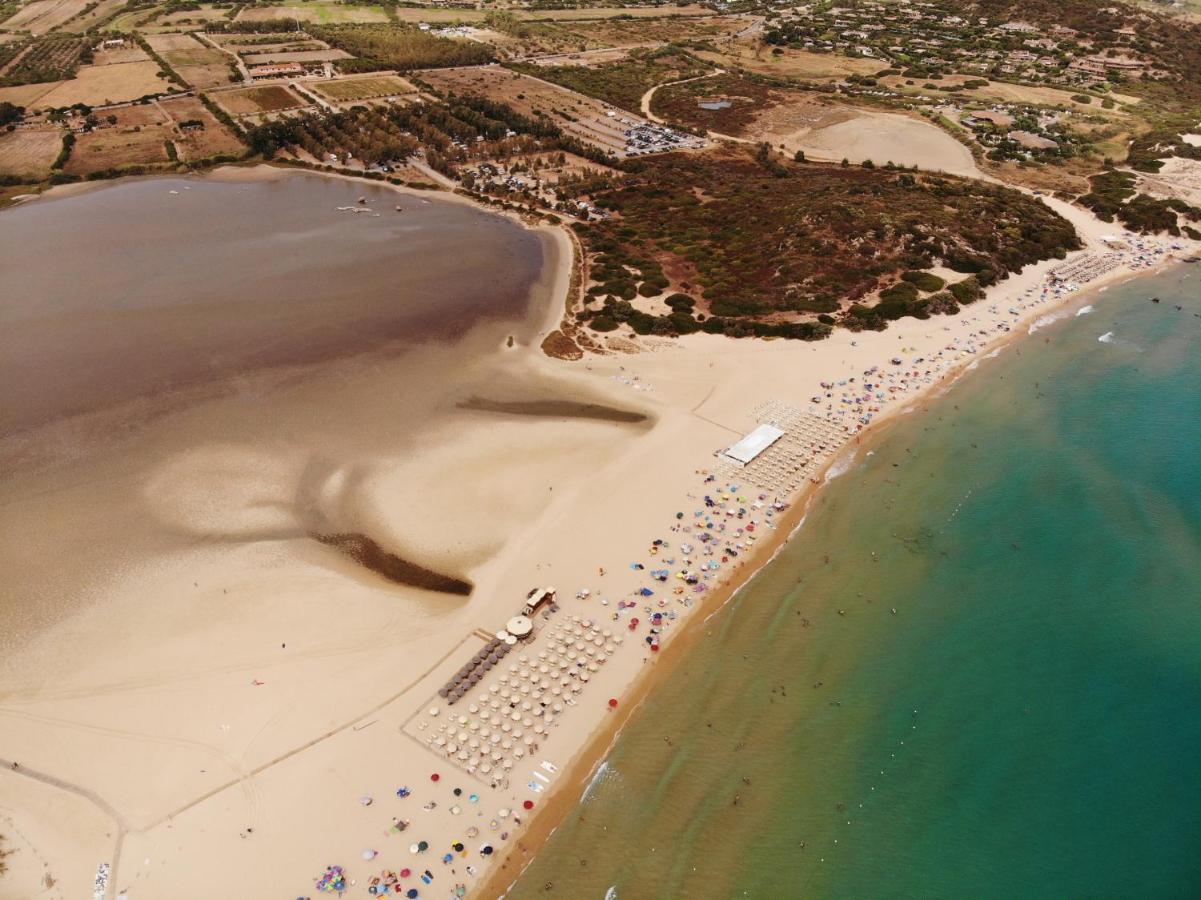 Eco Village Baia Delle Ginestre Teulada Dış mekan fotoğraf
